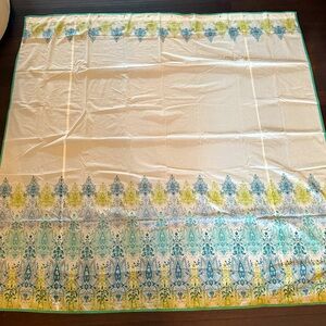 World Market shower curtain